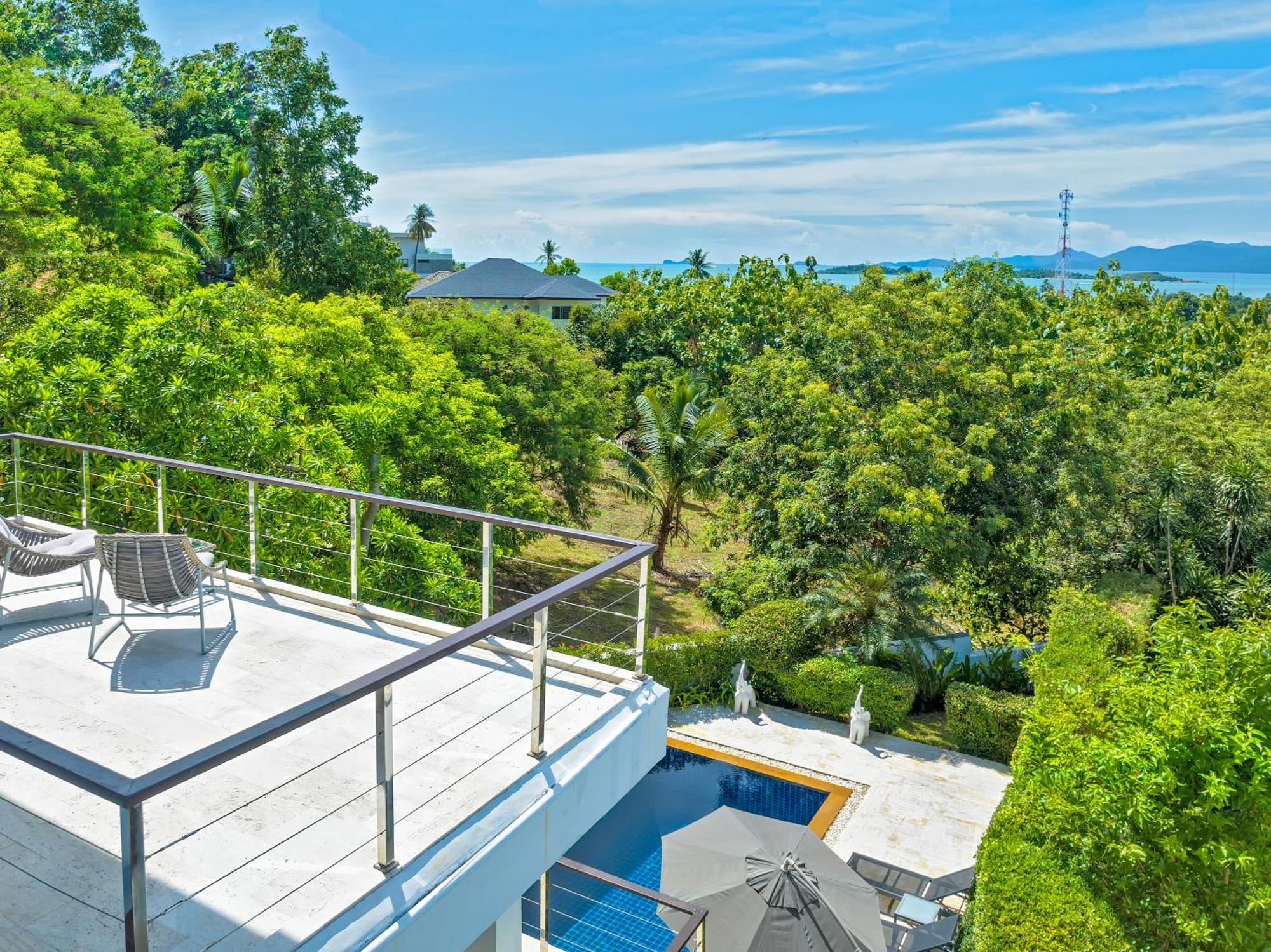 3 Bedroom Luxury 5 Star Seaview Villa Esprit Sdv087-By Samui Dream Villas Bang Rak Beach  Exterior photo